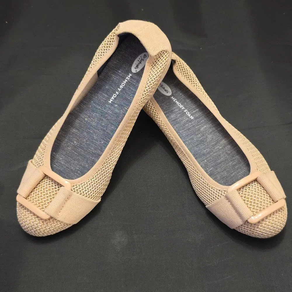 DR SCHILL'S MEMORY FOAM. FRANKIE MESH COOL FIT DESIGN SLIP ON WOMEN FLATS